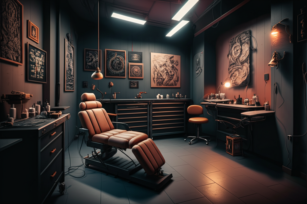 Tattoo Studio Interior